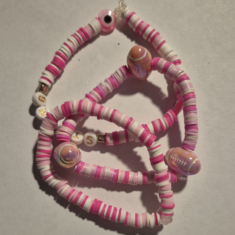 Bracelets, Pink - Picture 12 of 13